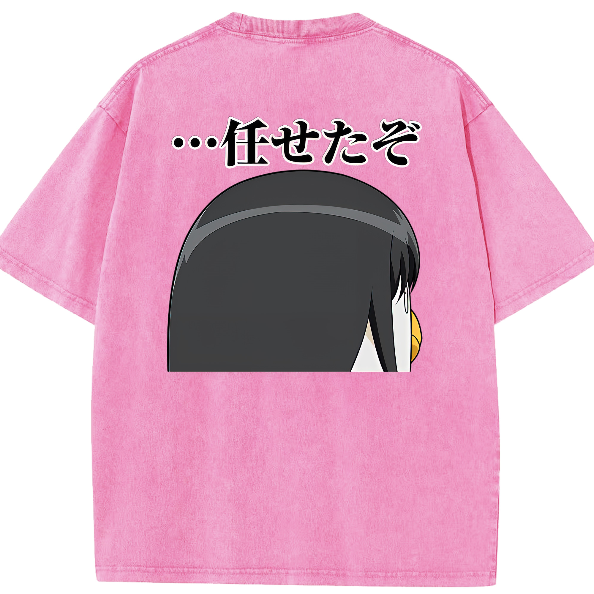 （画像用） ぎんたま 坂田銀時（さかたぎんとき） 神楽 志村新八（しむら しんぱち） GINTAMA Sakata Gintoki Kagura Shimura Shinpachi 綿100% ヴィンテージ風 半袖Tシャツ（背面プリント）